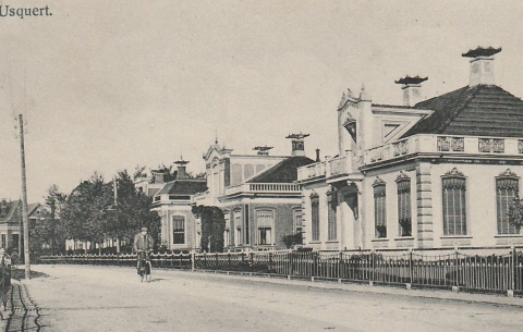 Usquert villa's vroeger